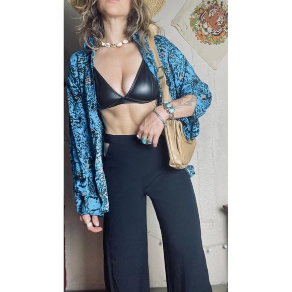 The Born To Be Wild Button Animal Print Down - Picture 3 of 6